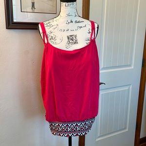 Worn once! Tankini top